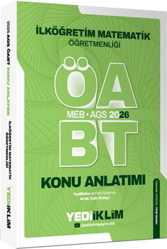 Yediiklim 2026 MEB AGS ÖABT İlköğretim Matematik Öğretmenliği Konu Anlatımı