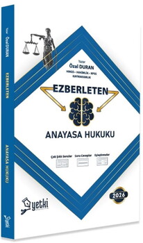  Yetki Yayınları 2026 Ezberleten Anayasa Hukuku