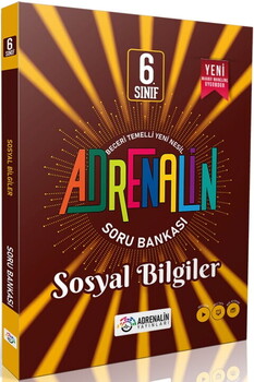 Adrenalin Yayınları 6. Sınıf Sosyal Bilgiler Soru Bankası