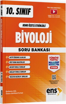 ENS Yayıncılık 10. Sınıf Biyoloji Maarif Konu Özetli Soru Bankası