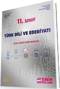 Esen Yayınları 11. Sınıf Türk Dili ve Edebiyatı Konu Özetli Soru Bankası