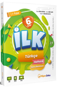 Hiper Zeka Yayınları 6. Sınıf İlk Türkçe Haftalık Soru Bankası