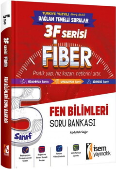 İsem Yayınları 5. Sınıf Fen Bilimleri 3F Fiber Soru Bankası
