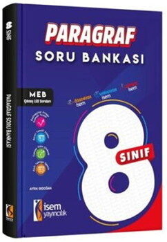 İsem Yayınları 8. Sınıf Paragraf Soru Bankası