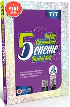  Karaağaç Yayınları TYT Taktik Çözümlerle 5 Deneme Fasikül Seti