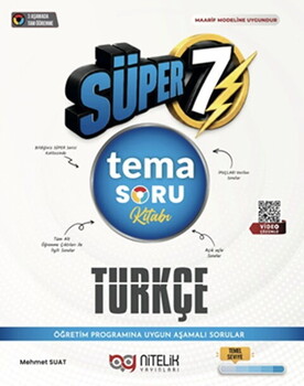 Nitelik Yayınları 7. Sınıf Türkçe Tema Soru Kitabı