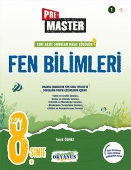  Okyanus Yayınları 8. Sınıf Premaster Fen Bilimleri Soru Bankası