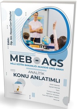  Pelikan Yayınları MEB AGS Hazırlık Analitik Konu Anlatımlı Tek Kitap