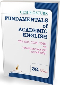  Pelikan Yayınları Fundamentals Of Academic English