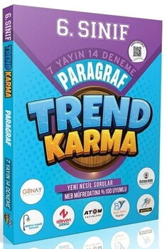  Trend Karma 6. Sınıf Paragraf 7 Yayın 14 Deneme