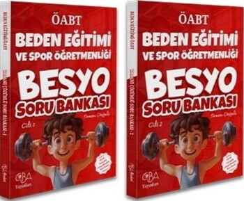 CBA Yayınları ÖABT MEB AGS BESYO Beden Eğitimi Öğretmenliği Soru Bankası 2 Cilt