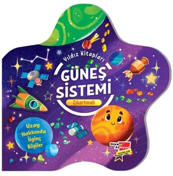  Dikkat Atölyesi Yayınları Çıkartmalı Yıldız Kitapları Serisi Güneş Sistemi