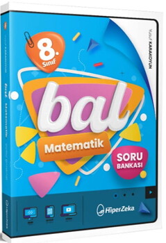  Hiper Zeka Yayınları 8. Sınıf Bal Matematik Soru Bankası