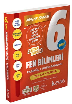 Muba Yayınları 6. Sınıf Fen Bilimleri Fasikül Soru Bankası