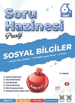  Nartest 6. Sınıf Sosyal Bilgiler Prestij Soru Hazinesi