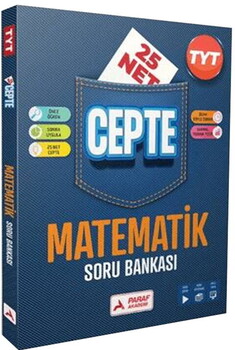  Paraf Yayınları TYT Matematik 25 Net Cepte Soru Bankası