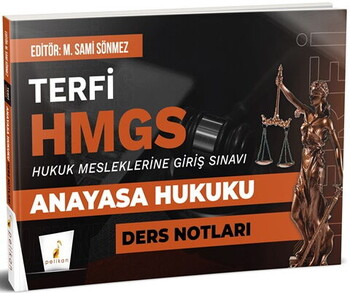  Pelikan Yayınları Terfi HMGS Anayasa Hukuku Ders Notları