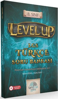  Tammat Yayıncılık 8. Sınıf LGS Türkçe Level Up Soru Bankası