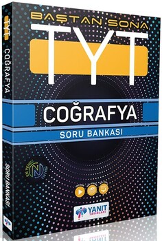  Yanıt Yayınları TYT Baştan Sona Coğrafya Soru Bankası