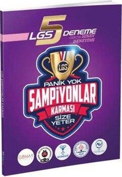  Bilimyolu Yayıncılık LGS Şampiyonlar Karması 5 Deneme