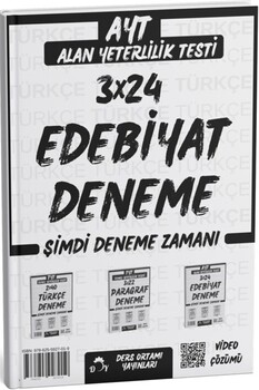  Ders Ortamı AYT Edebiyat 3 x 24 Deneme