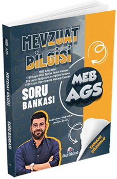  Dizgi Kitap MEB AGS Mevzuat Bilgisi Tamamı Çözümlü Soru Bankası