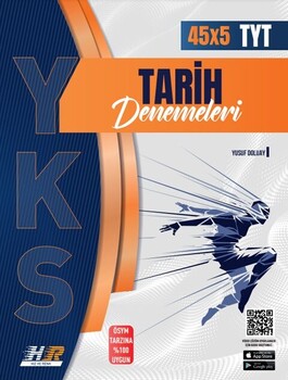  Hız ve Renk Yayınları TYT Tarih 45 x 5 Denemeleri