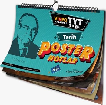  KR Akademi Yayınları TYT Tarih Poster Notlar
