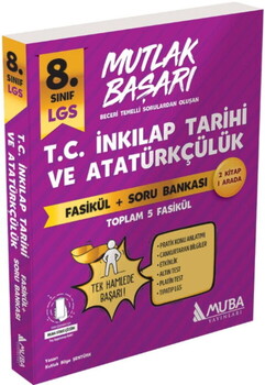  Muba Yayınları 8. Sınıf T.C. İnkılap Tarihi ve Atatürkçülük Fasikül ve Soru Bankası