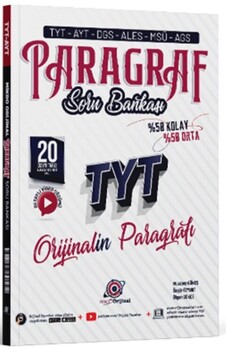  Orijinal Yayınları TYT Paragraf Mikro Soru Bankası
