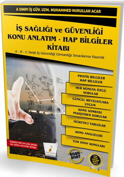 Pelikan Yayınları İş Sağlığı ve Güvenliği İSG Konu Anlatım Hap Bilgiler Kitabı