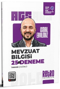  Retro Yayıncılık MEB AGS Mevzuat Bilgisi 25 li Deneme