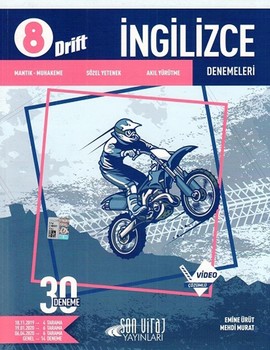  Son Viraj Yayınları 8. Sınıf İngilizce 30 lu Deneme Drift Serisi