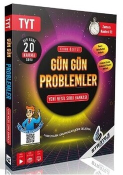  Strateji Yayınları TYT Matematik Gün Gün Problemler Soru Bankası