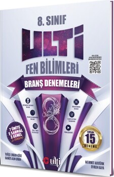  Ulti Yayınları 8. Sınıf Fen Bilimleri  Denemeleri
