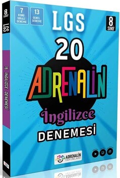  Adrenalin Yayınları 8. Sınıf LGS İngilizce 20 Branş Denemesi