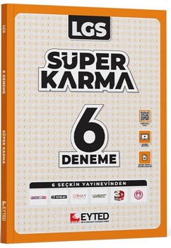  Eyted Yayınları 8. Sınıf LGS Süper Karma 6 Deneme