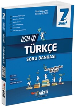  Gizli Yayınları 7. Sınıf Türkçe Usta İşi Soru Bankası
