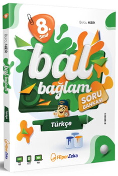 Hiper Zeka Yayınları 8. Sınıf Bal Bağlam Türkçe Soru Bankası