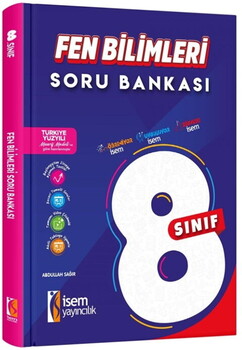  İsem Yayınları 8. Sınıf Fen Bilimleri Soru Bankası