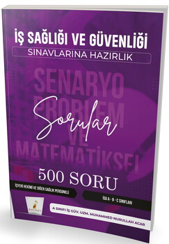Pelikan Yayınları İSG İş Sağlığı ve Güvenliği Senaryo Problem ve Matematiksel 500 Soru