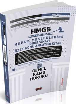  Savaş Yayınları 2026 HMGS Genel Kamu Hukuku Özet Konu Anlatımı