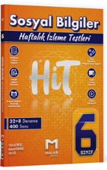 Mozaik Yayınları 6. Sınıf Sosyal Bilgiler HİT 32 Deneme