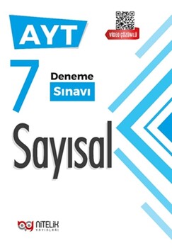  Nitelik Yayınları AYT Sayısal 7 Deneme Sınavı