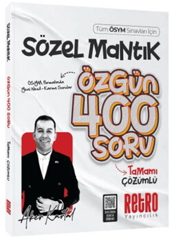  Retro Yayıncılık Tüm ÖSYM Sınavları İçin Sözel Mantık Soru Bankası