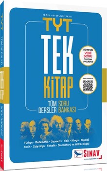  Sınav Yayınları TYT Tüm Dersler Tek Kitap Soru Bankası