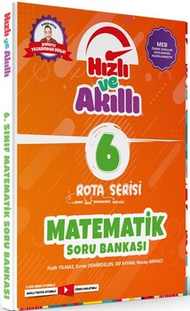  Tammat Yayıncılık 6. Sınıf Matematik Rota Serisi Hızlı ve Akıllı Soru Bankası