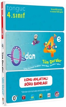  Tonguç Akademi 0 dan 4 e Konu Anlatımlı Soru Bankası