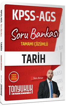  Tonyukuk Yayıncılık KPSS AGS Tarih Tamamı Çözümlü Soru Bankası