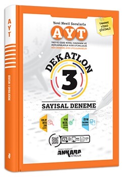  Ankara Yayıncılık AYT Sayısal Dekatlon 3 Deneme
